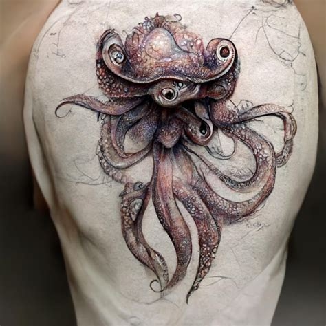 octopus ass tattoo|105 Mind